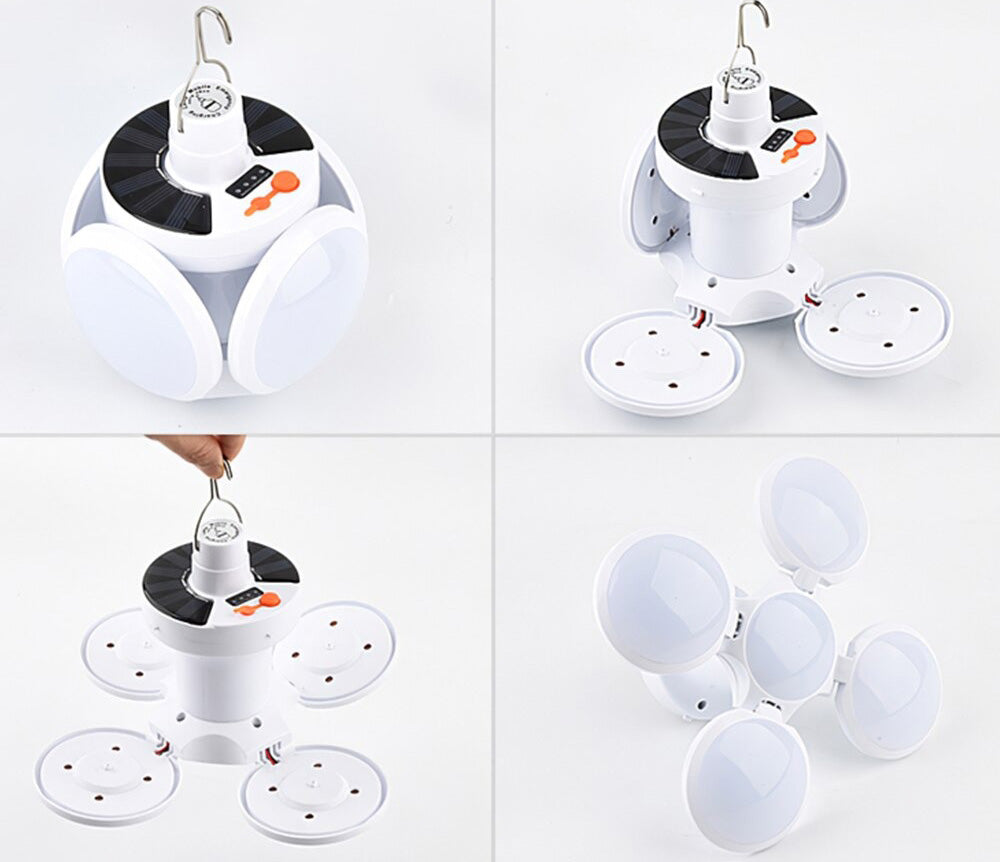 SolarGlow - Lanterne Solaire Portable Stylée Extérieur