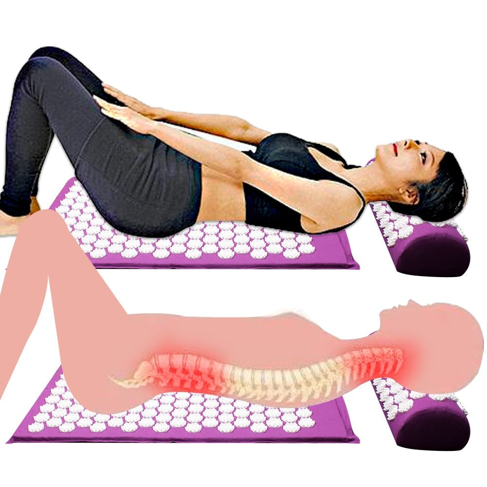 RelaxPress – Tapis Yoga et Coussin Acupression