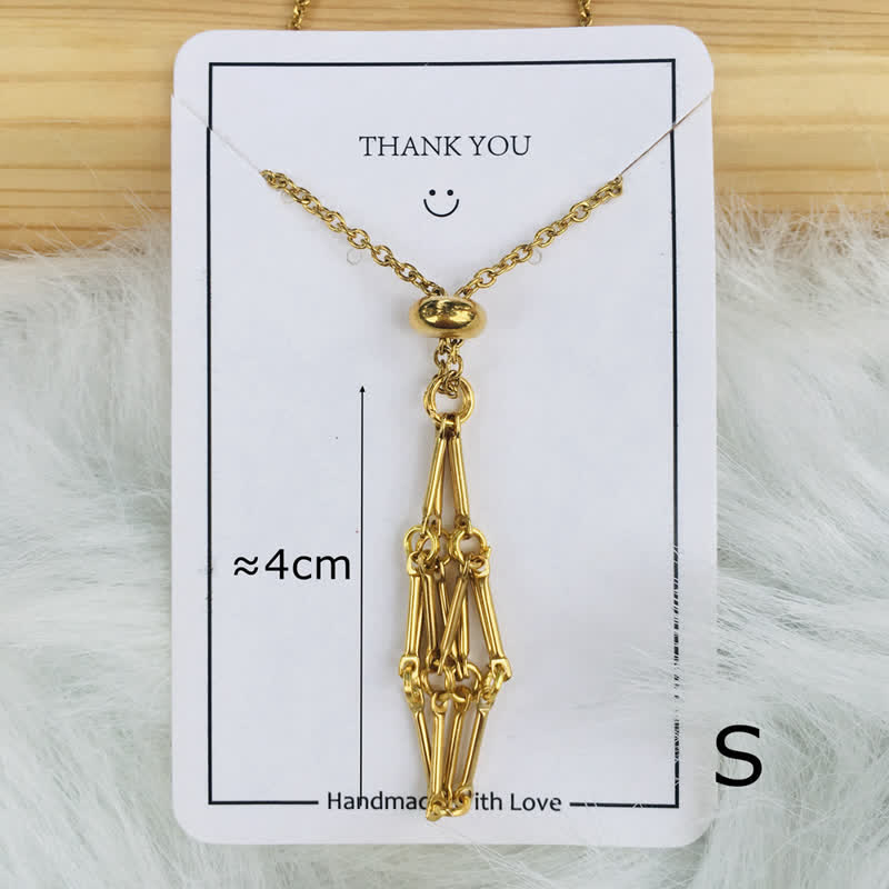 Iris - Collier petite monture en cristal naturel