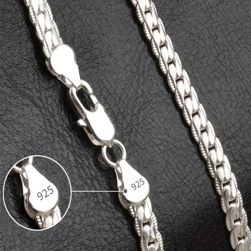 SilverGlow - Collier en argent 925 de luxe pour femme
