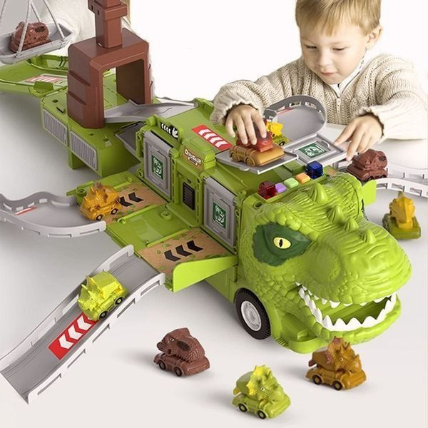 DinoRoar Truck – Camion Dinosaures Pliable Aventure