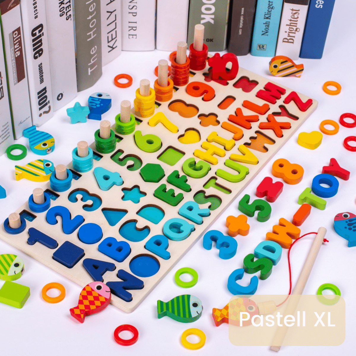 Wooden Montessori Board – Stimule la Cognition