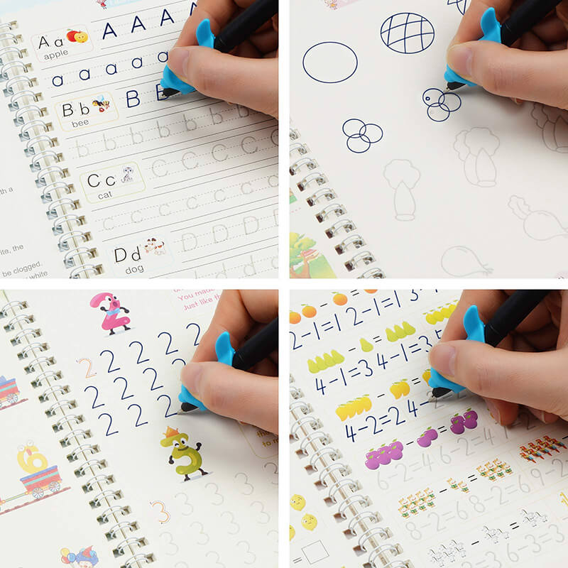 ScribbleJoy Boek – Cahier Écriture Réutilisable