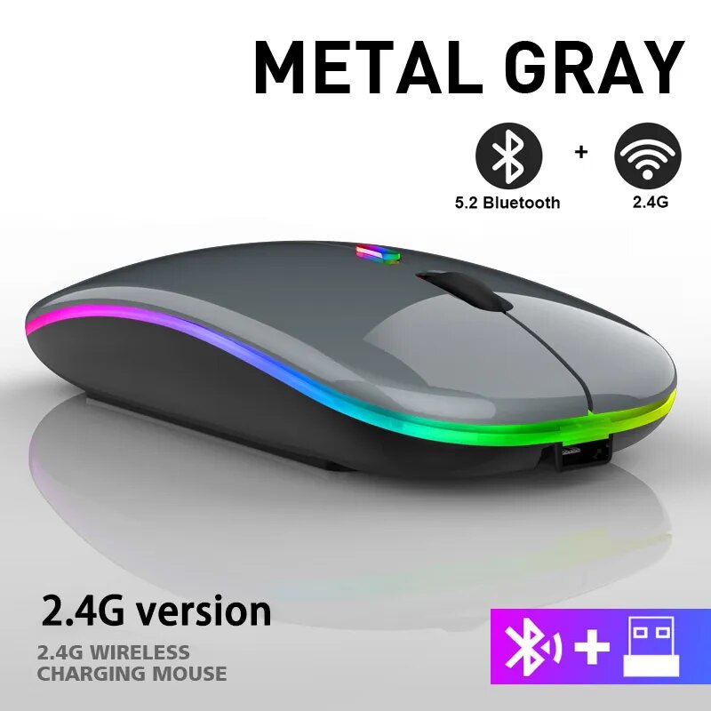 LuxeClick Mouse – Souris Bluetooth Rechargeable Sans Fil