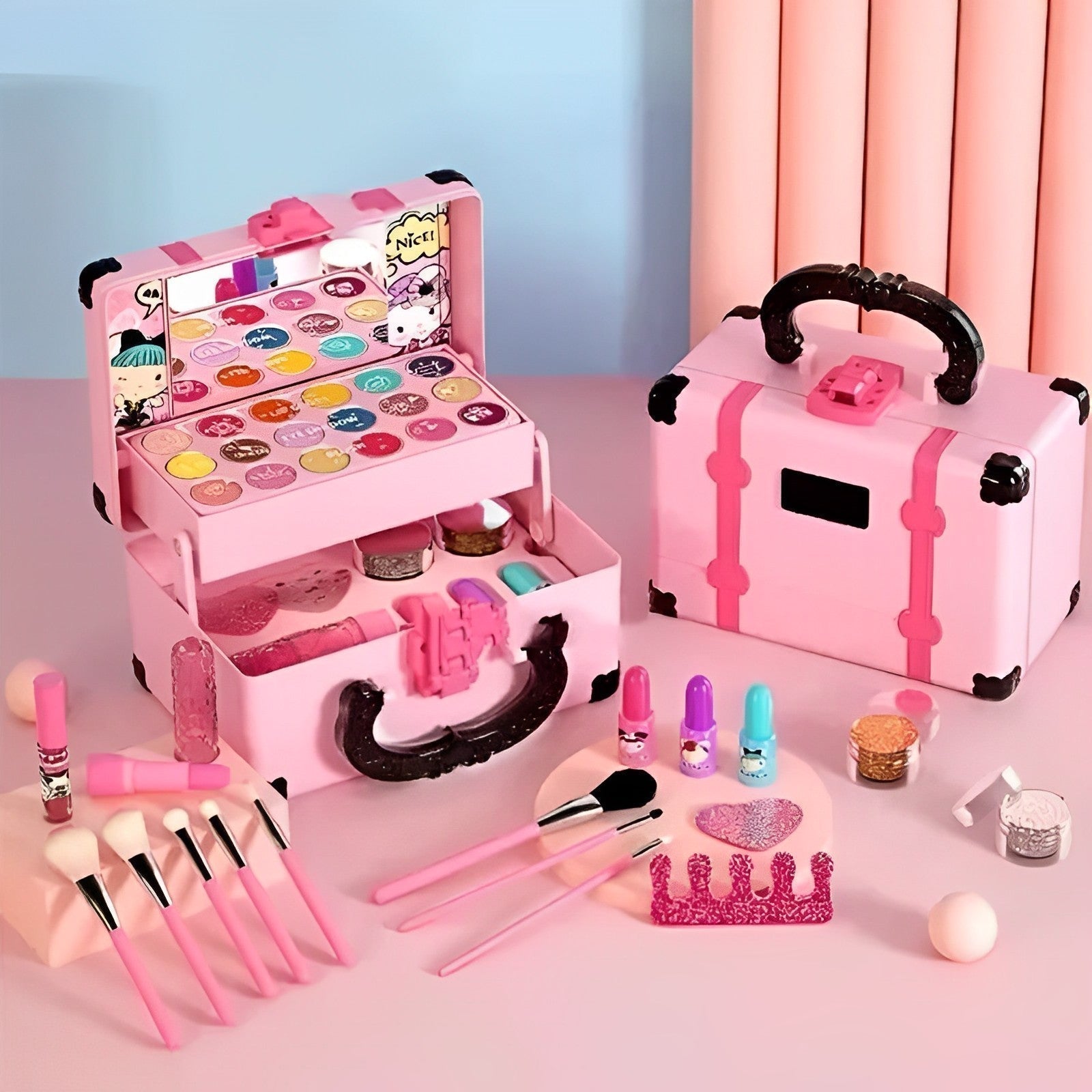LittleGlam Set - Maquillage Lavable pour Enfants