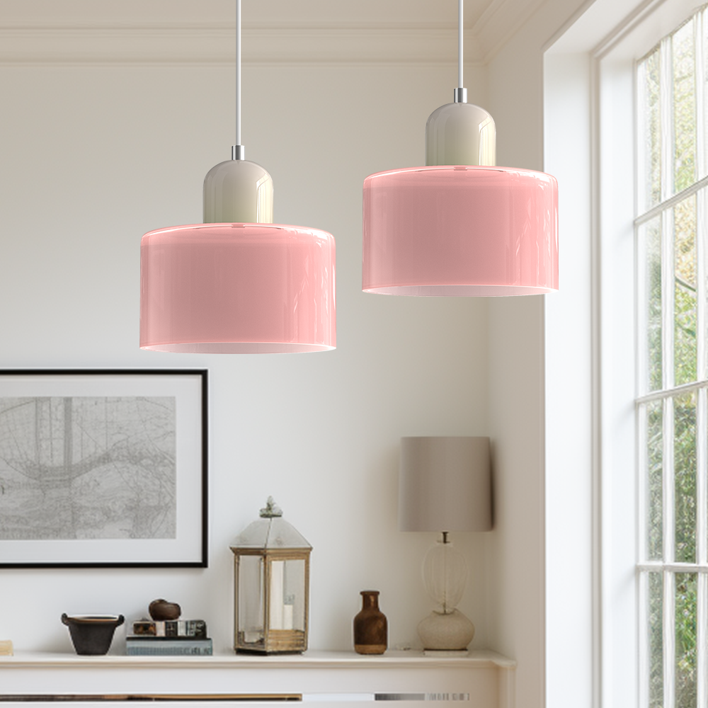 Créavia – Suspension en Verre Créatif Bauhaus | Élégance et Design pour un Intérieur Raffiné
