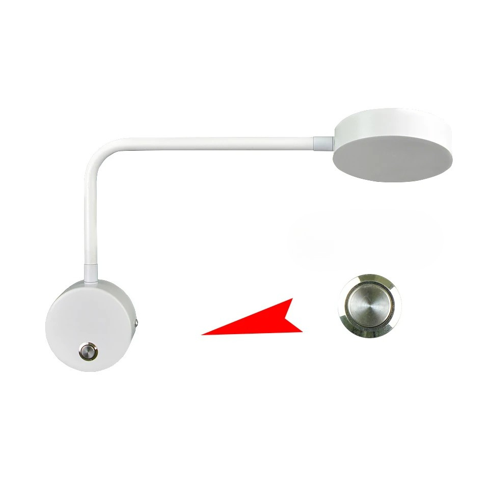 NordicGlow - Applique Murale LED Orientable pour Intérieur Moderne