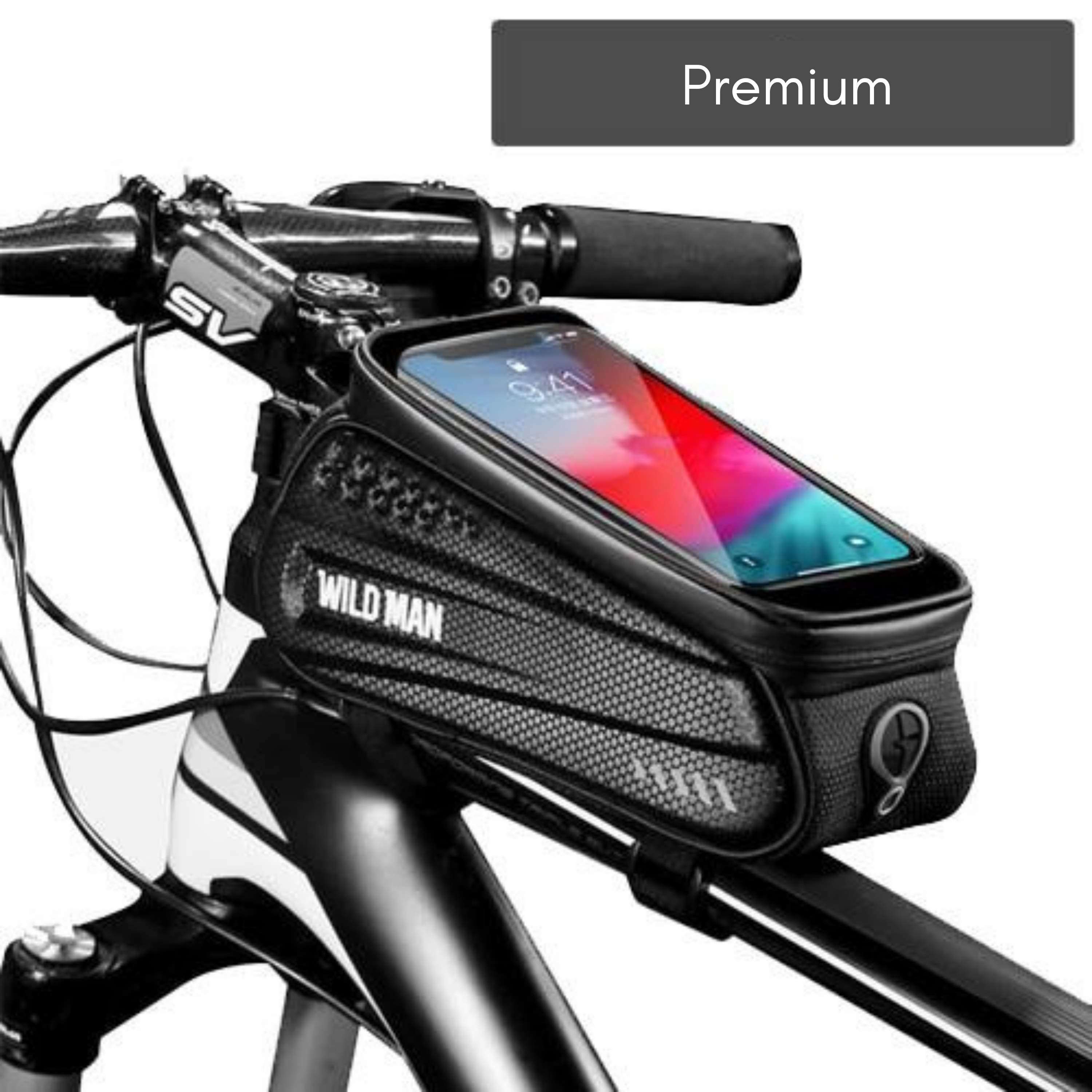 FrameX - Rangement Stylé pour Accessoires Vélo