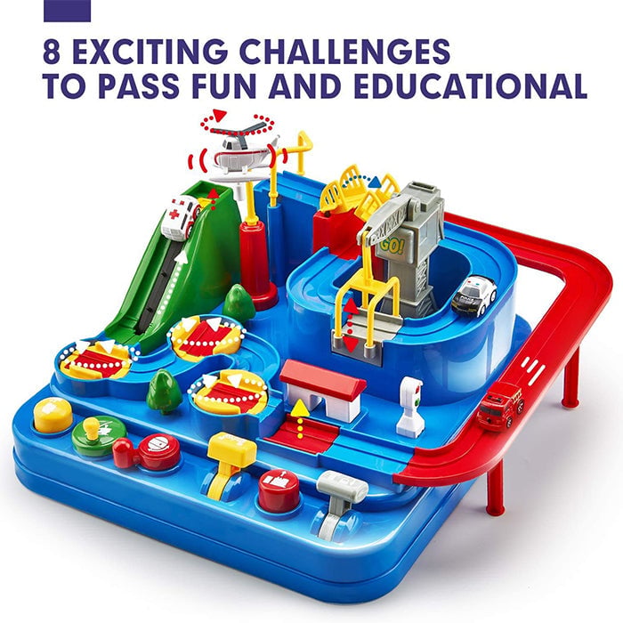 RescueTrack Adventure Set – Jouet Éducatif Bébé