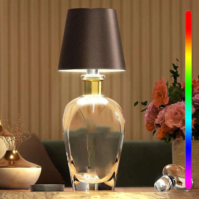 GlowBottle - Lampe bouteille LED portable et stylée