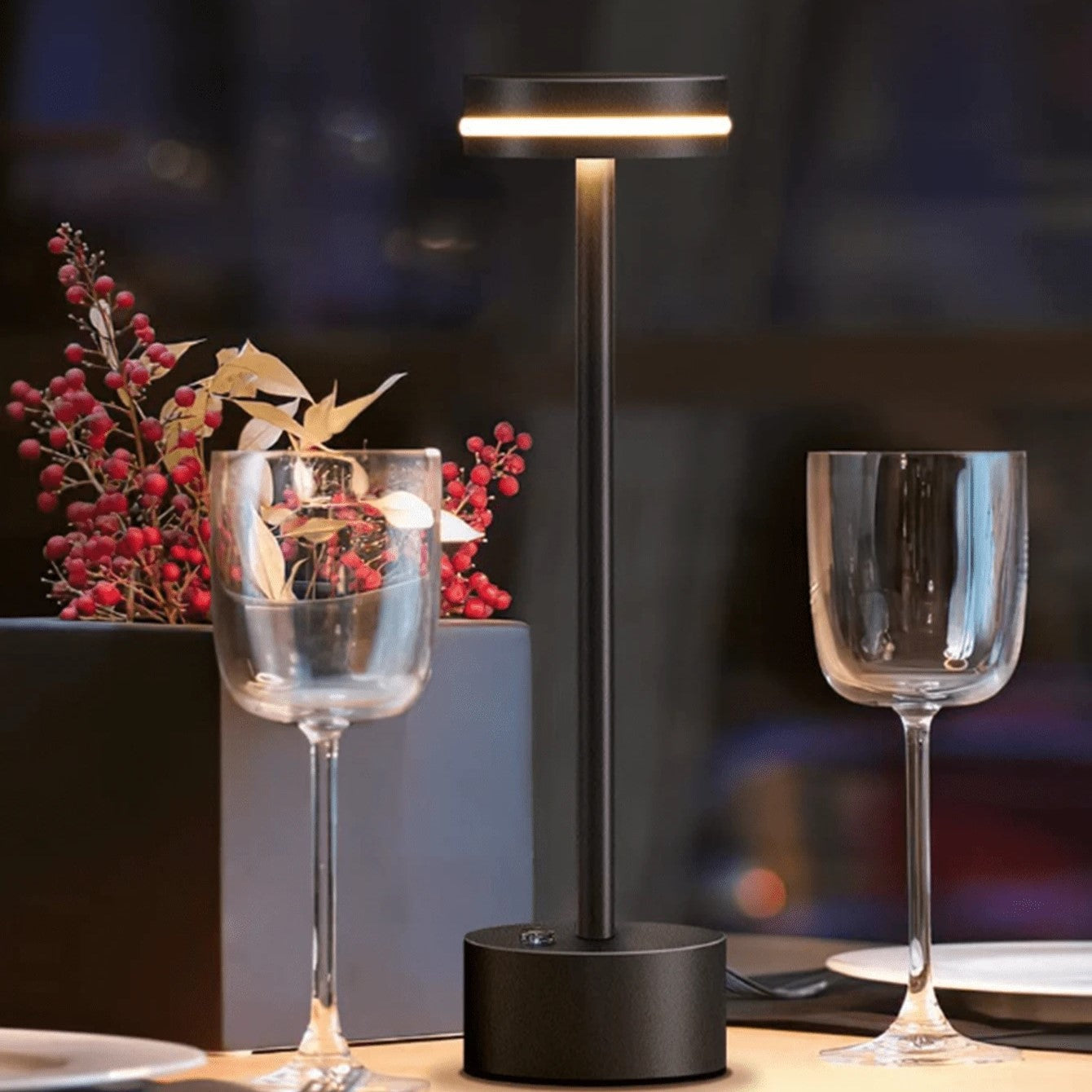 StellarGlow - Lampe de Table Sans Fil pour Extérieur