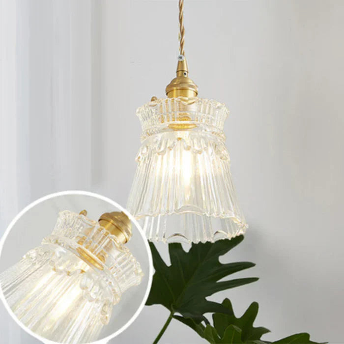 OpulentGlow Pendant – Élégante Suspension en Verre