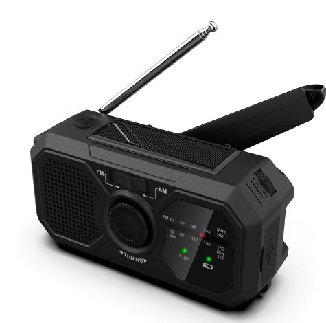 SurvivalWave - Radio de Survie Portable Rechargeable