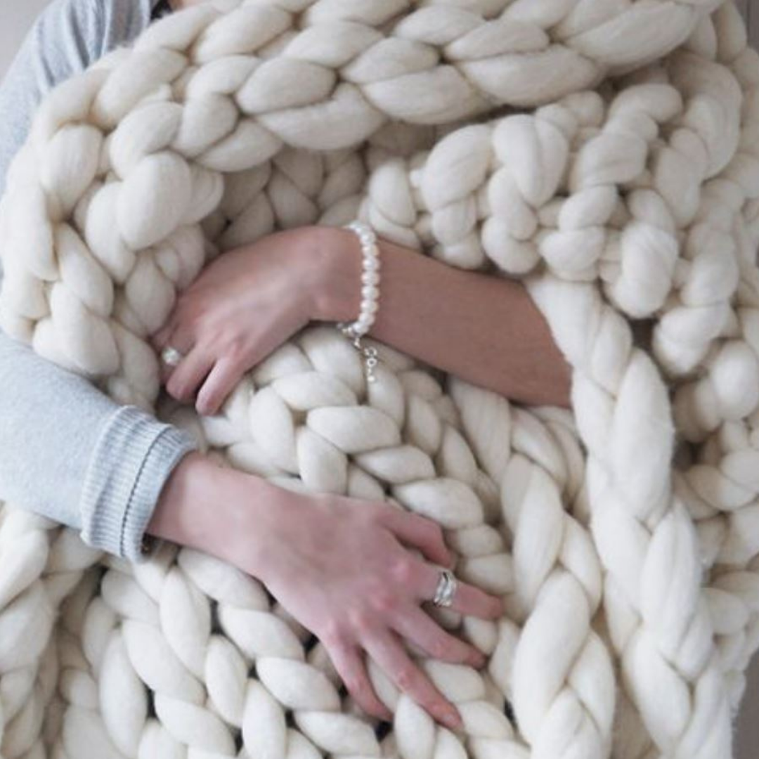 WinterVibe DIY Blanket - Couverture Unique Hiver