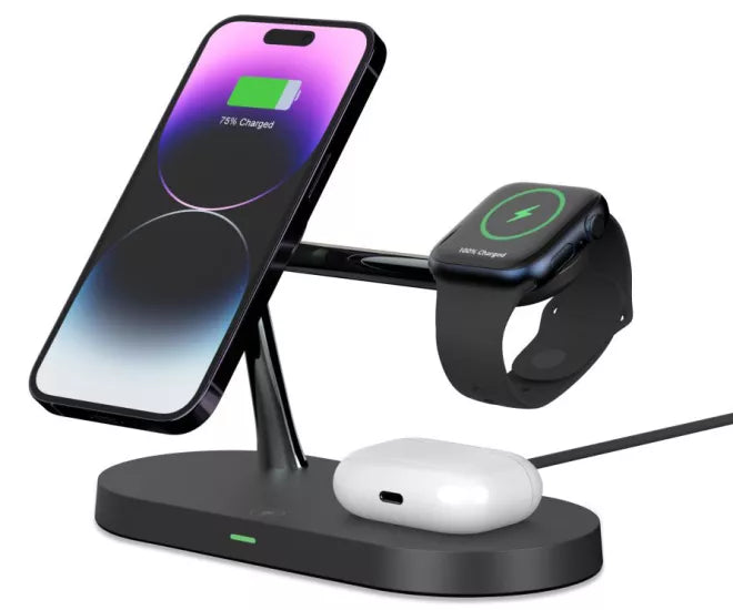 PowerHub 3-en-1 MagSafe - Charge Sans Fil Apple