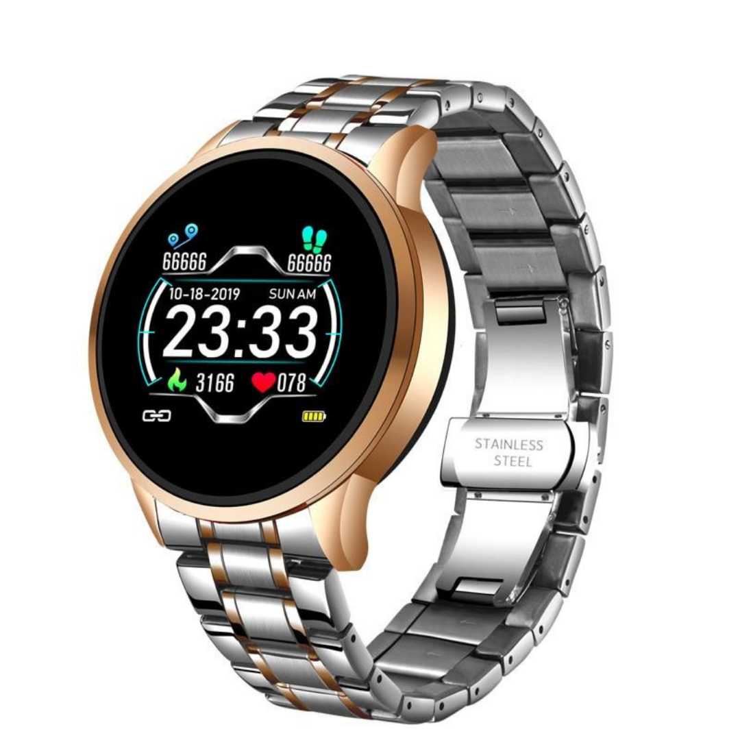 TimelessTrack – Smartwatch Élégante Fonctions Avancées