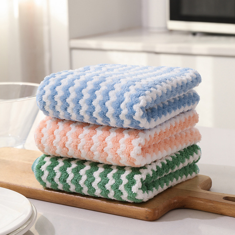Wonder Wipe - Lingettes microfibre réutilisables et absorbantes