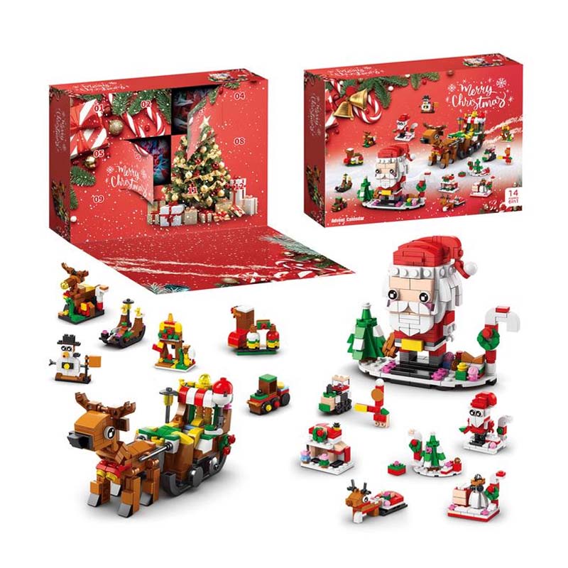 BuildJoy - Calendrier Avent Briques de Construction Noël
