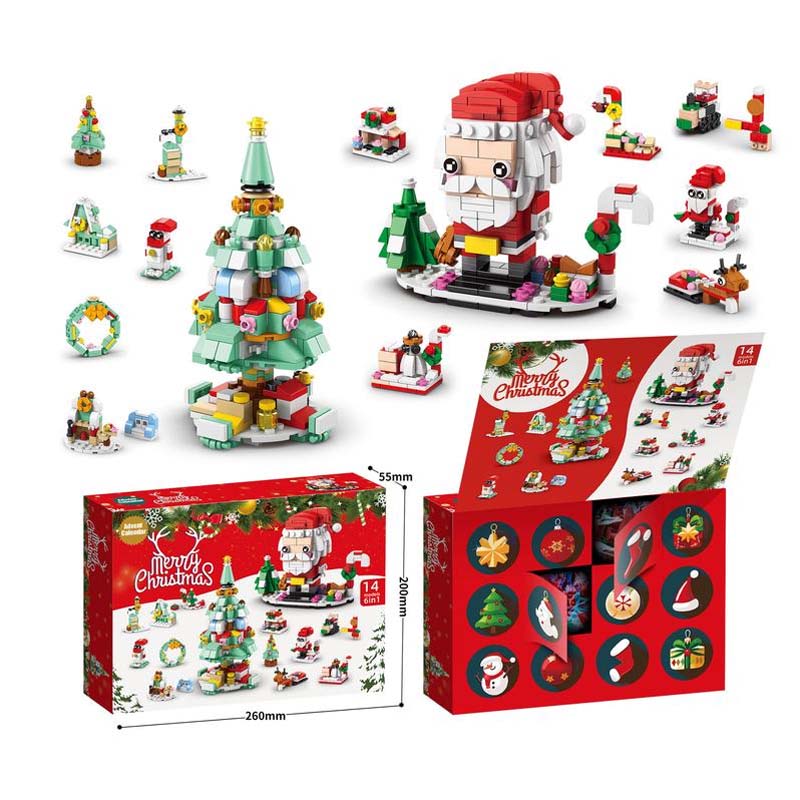 BuildJoy - Calendrier Avent Briques de Construction Noël