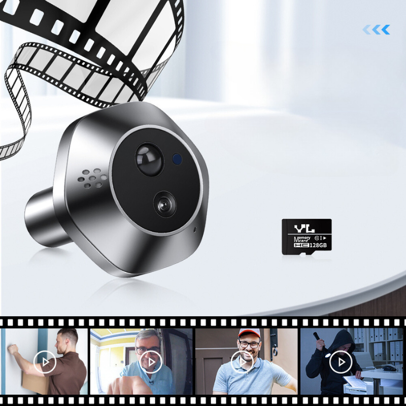 MiniCamPorte - Sonnette Vidéo Sans Fil Connectée pour la Sécurité