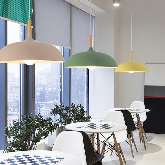 ScandiLuxe Ceiling Light - Design Chêne Scandinave