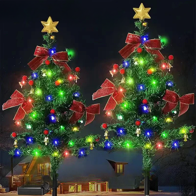 Lumos Festive Glow - Lampes solaires LED étanches pour jardin et terrasse