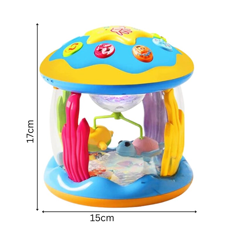 TwinkleDrum – Tambour Bébé Lumières & Mélodies