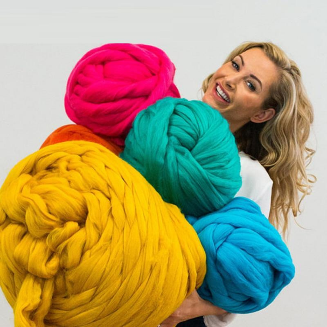 WinterVibe DIY Blanket - Couverture Unique Hiver