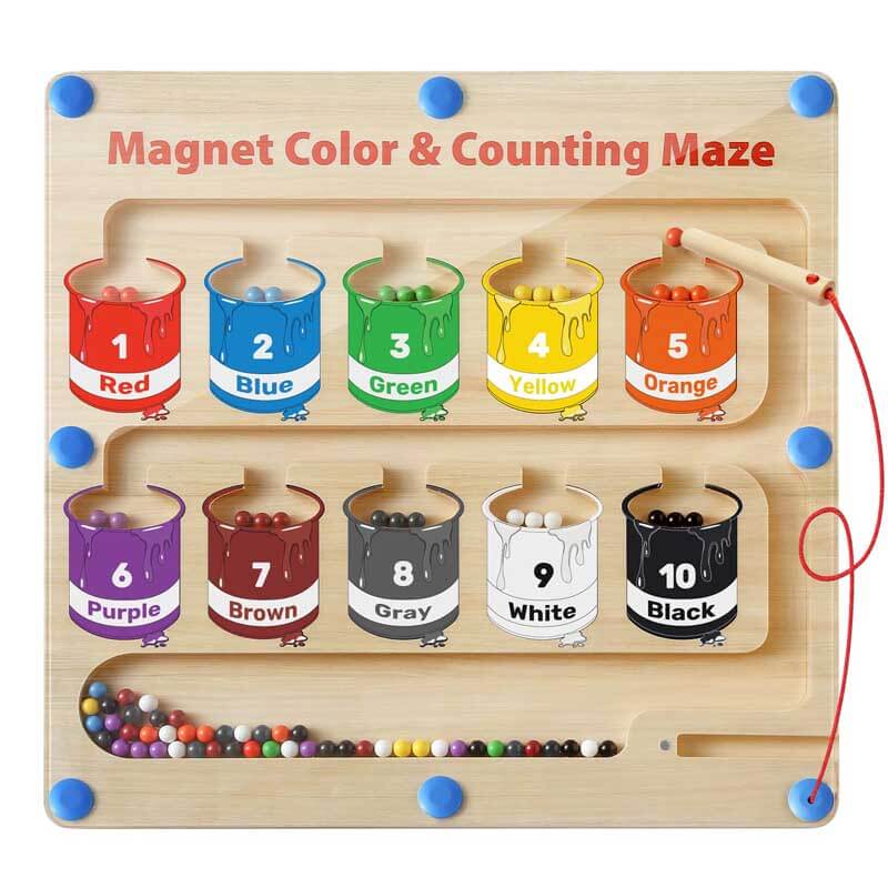 MagniTally - Puzzle Magnétique de Comptage Ludique