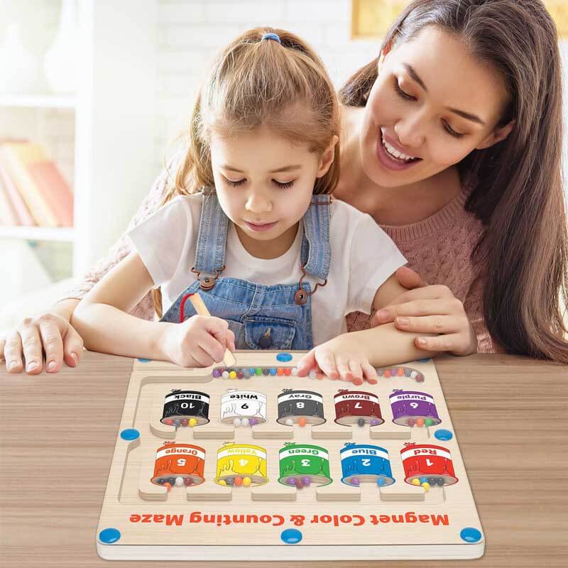 MagniTally - Puzzle Magnétique de Comptage Ludique