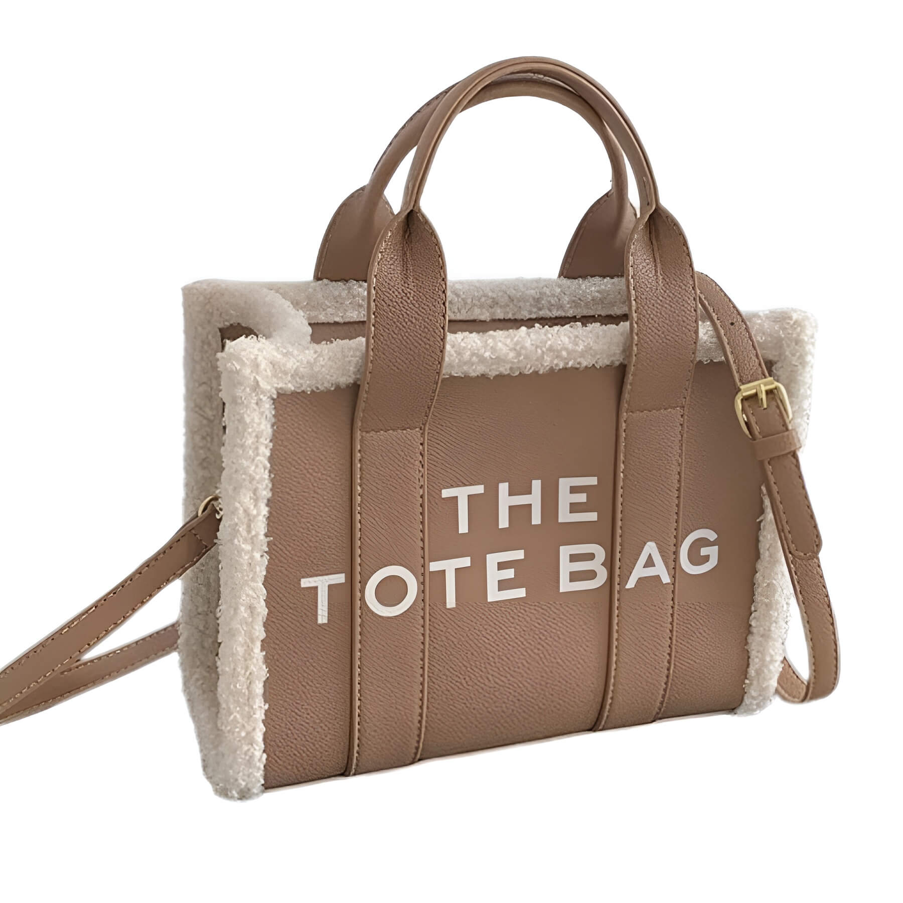 LuxVibe Bag - Sac PU Cuir Fausse Fourrure