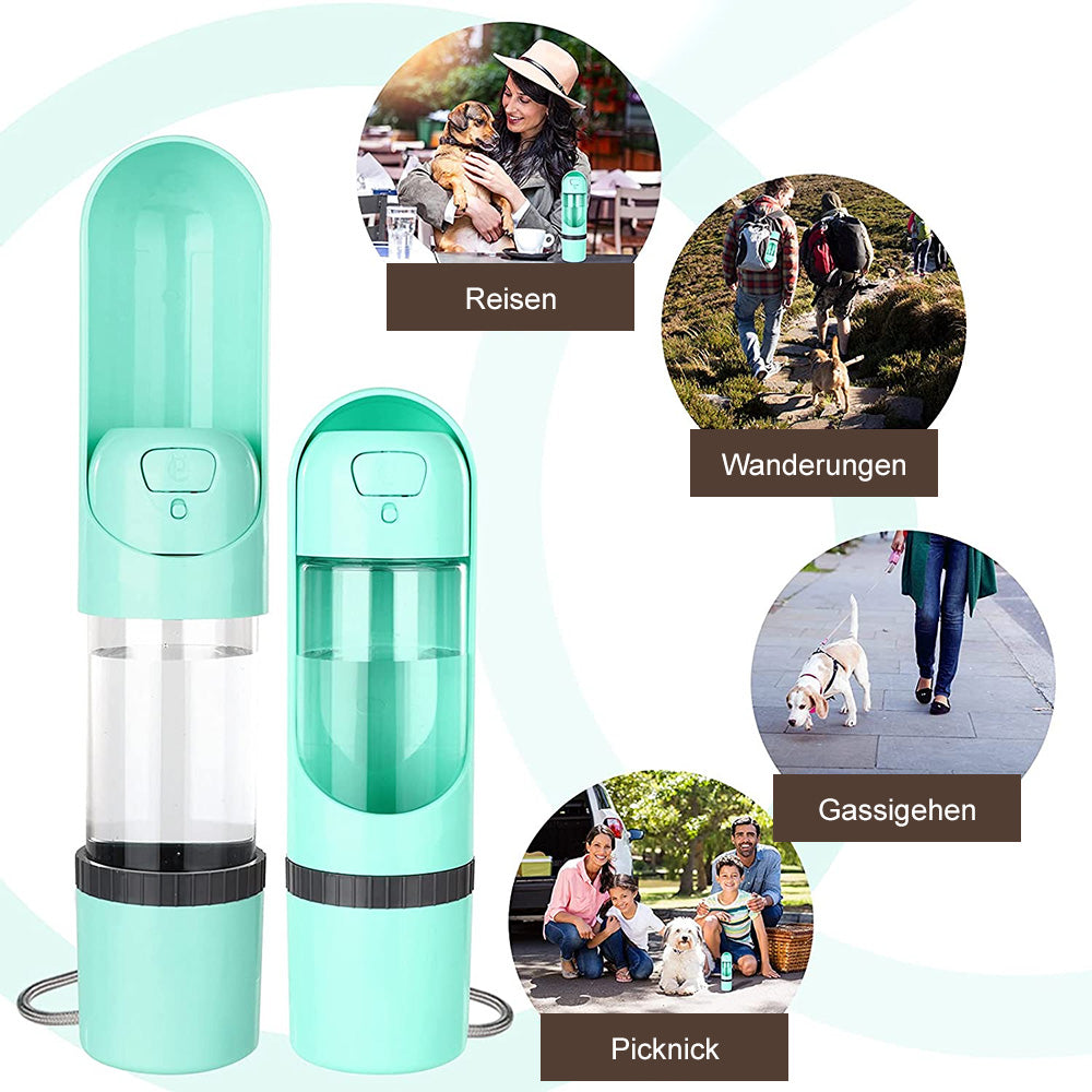 PawBuddy - Gamelle de voyage 2-en-1 pour chien