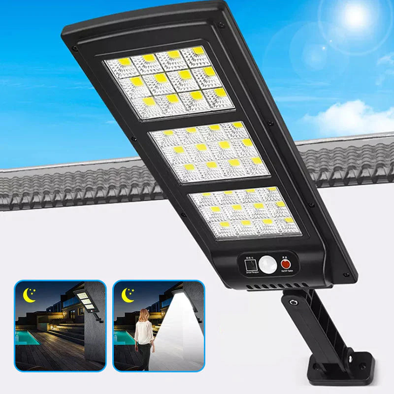 Lampe de Sécurité Solaire LED Sans Fil - 100% Énergie Solaire
