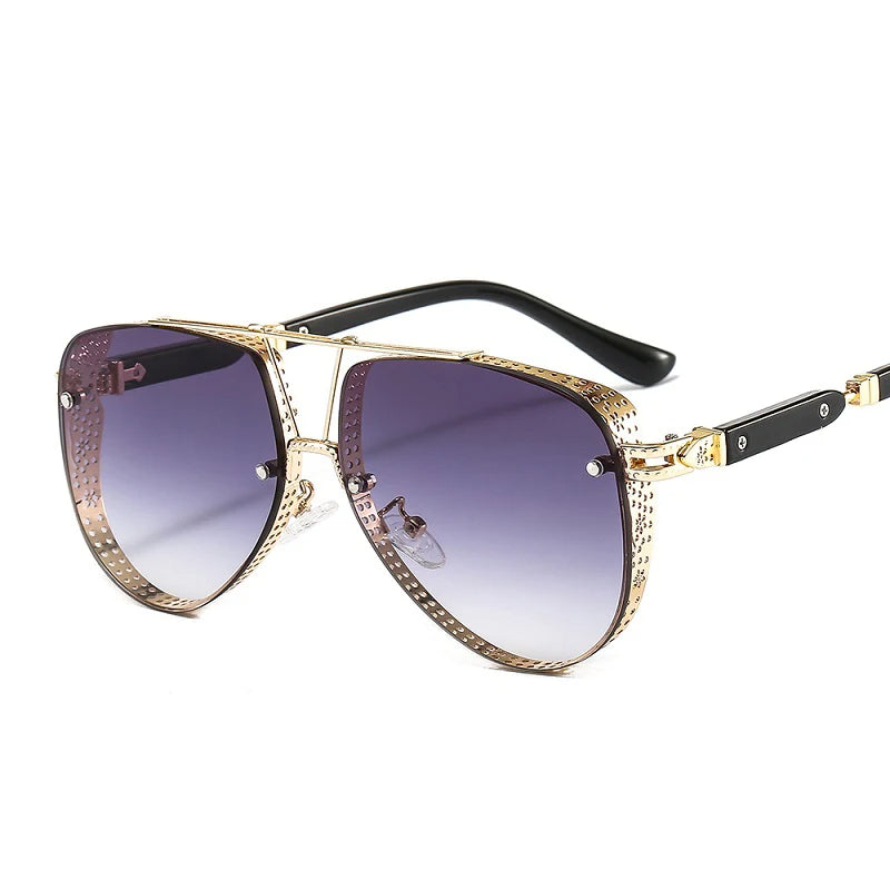 Zoey Sunglasses - Lunettes de Soleil Ovales Raffinées
