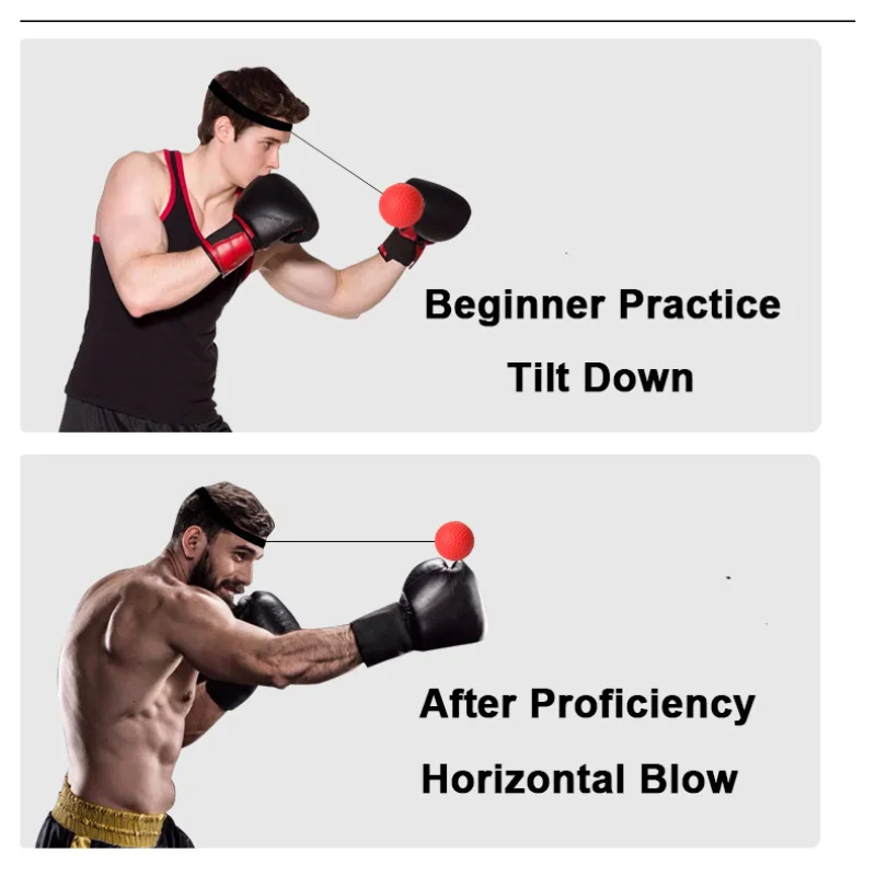 PunchPro - Balle de Réflexe pour Entraînement Boxe