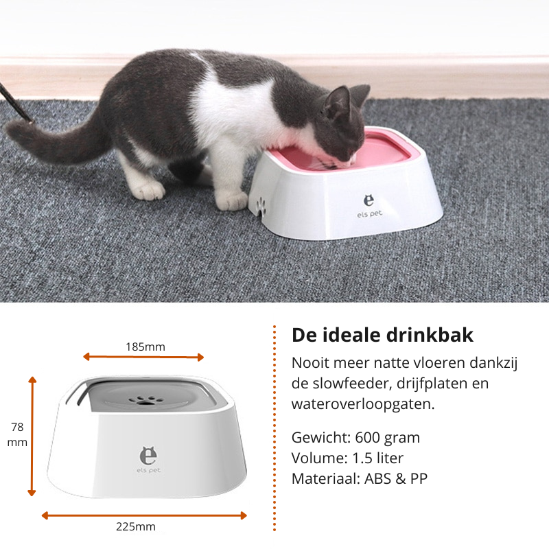 Pet Splash Bowl - Fontaine à Eau Animaux