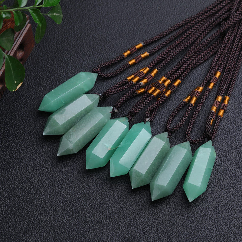 Lyra - Collier cristal améthyste guérissant naturel