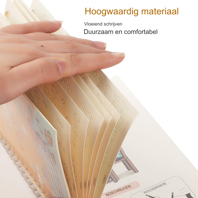 ScribbleJoy Boek – Cahier Écriture Réutilisable