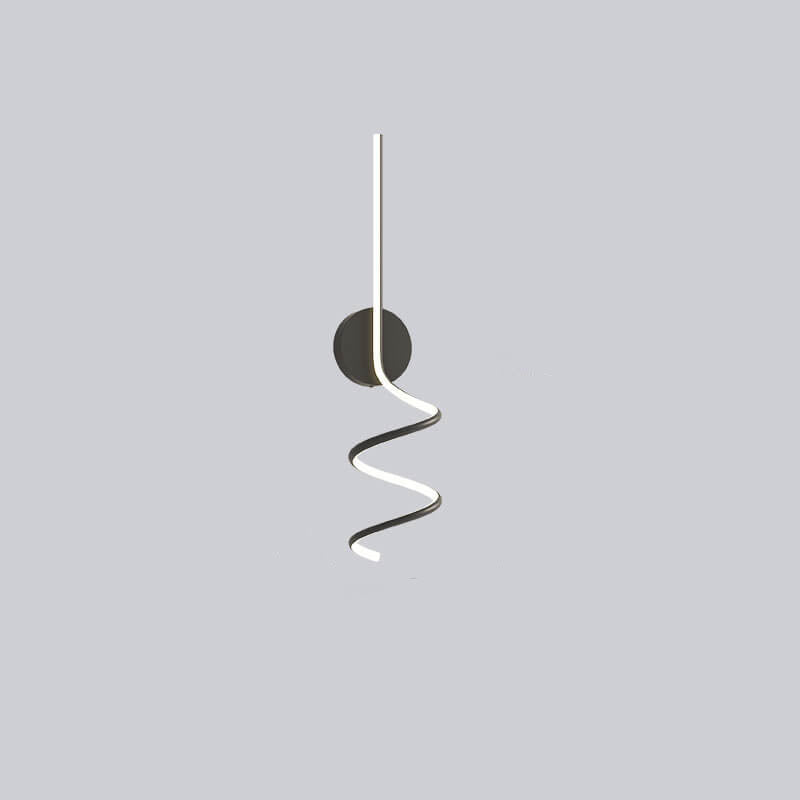 GlowWave - Applique Murale LED au Design Arque Moderne
