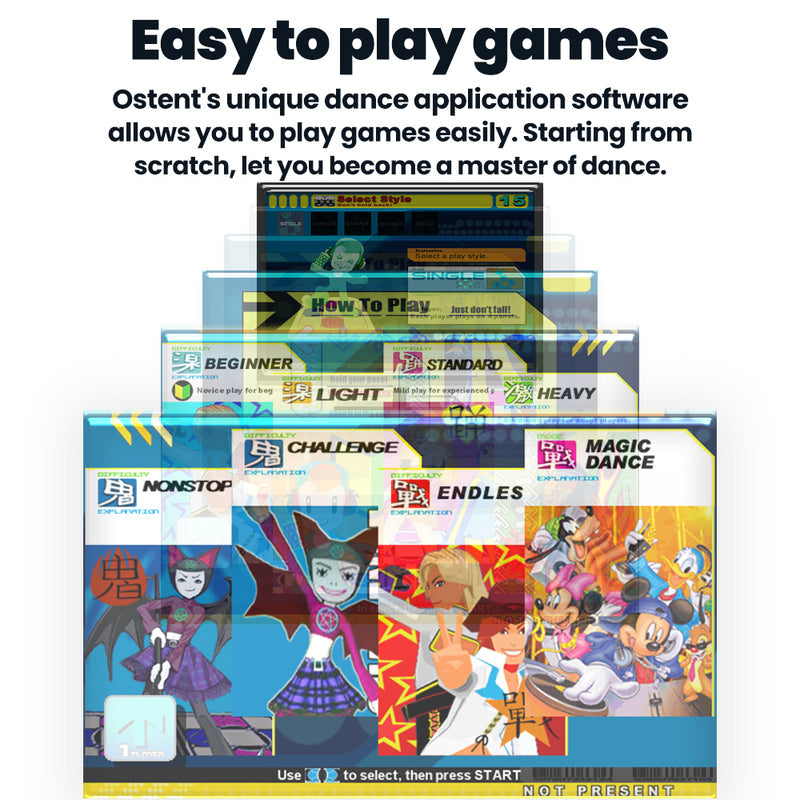 GroovePlay - Tapis de Danse Interactif