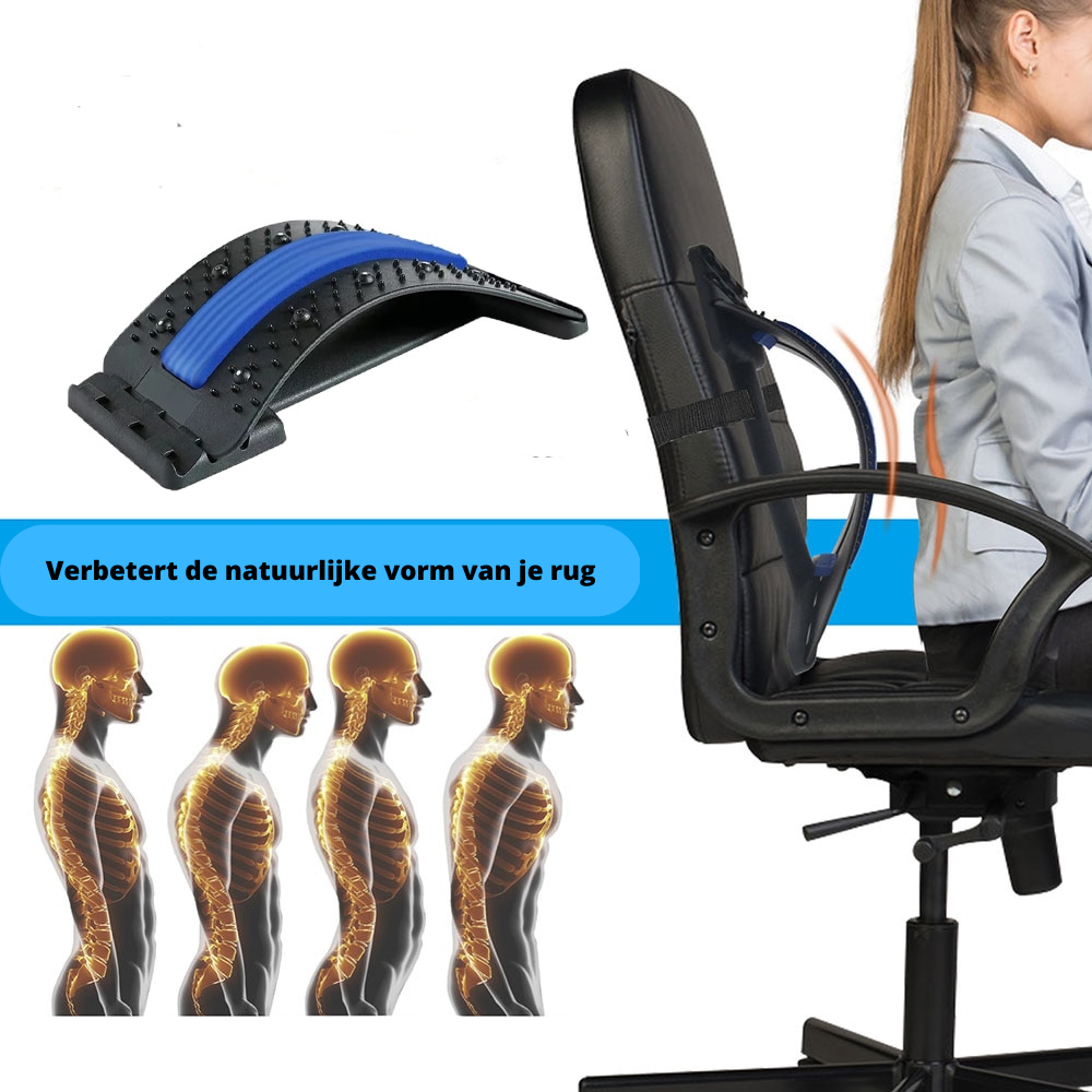 FlexiRelief - Planche Étirement Dos Ergonomique