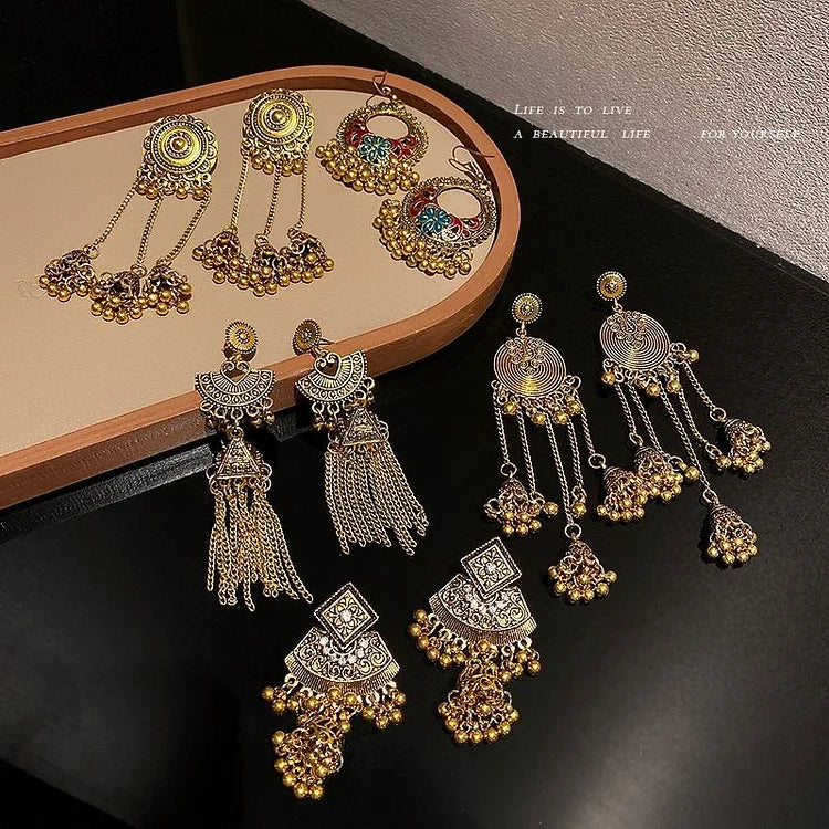 Noura - Boucles boho ethniques au charme exotique
