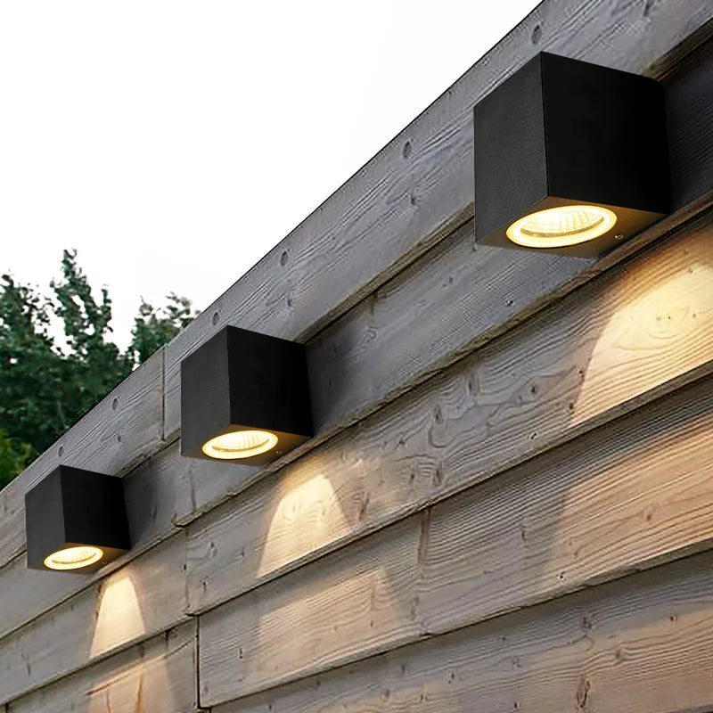 SkyLight - Applique Murale LED Extérieure en Aluminium