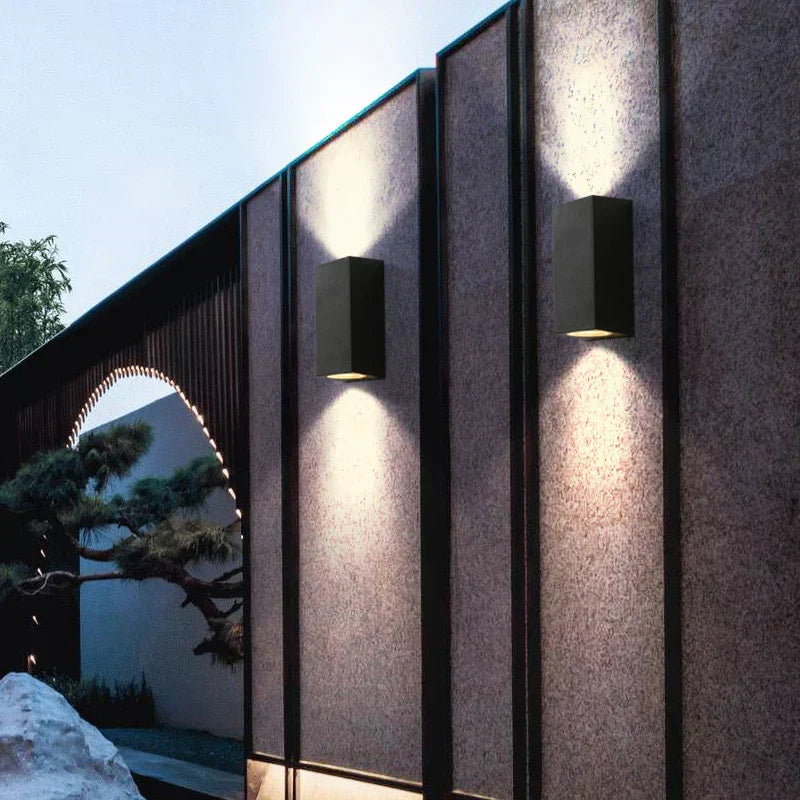 SkyLight - Applique Murale LED Extérieure en Aluminium