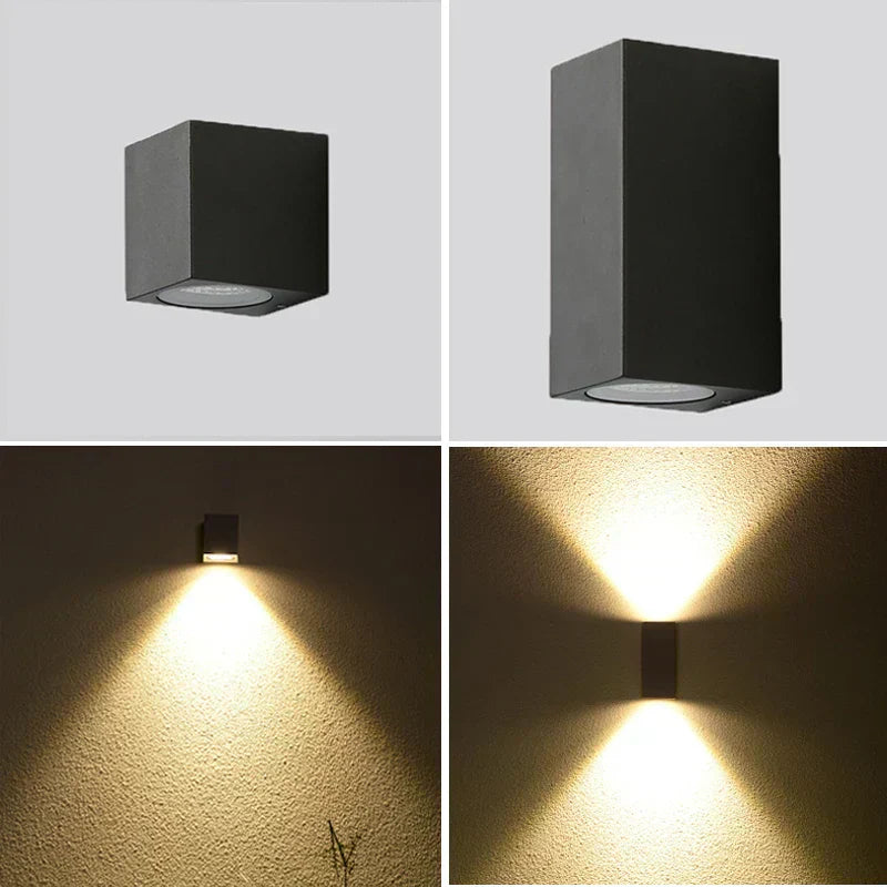 SkyLight - Applique Murale LED Extérieure en Aluminium