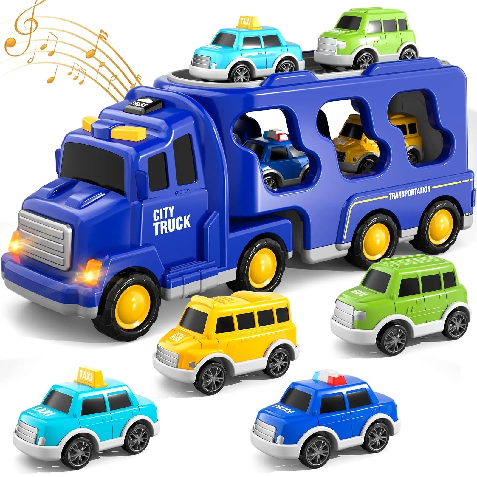 Magic Wheels Set – Camion Jouet Lumière & Son