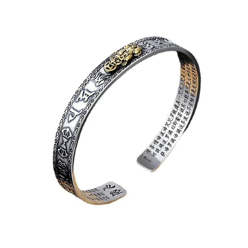 Bracelet Pixiu Argent - Richesse et Feng Shui