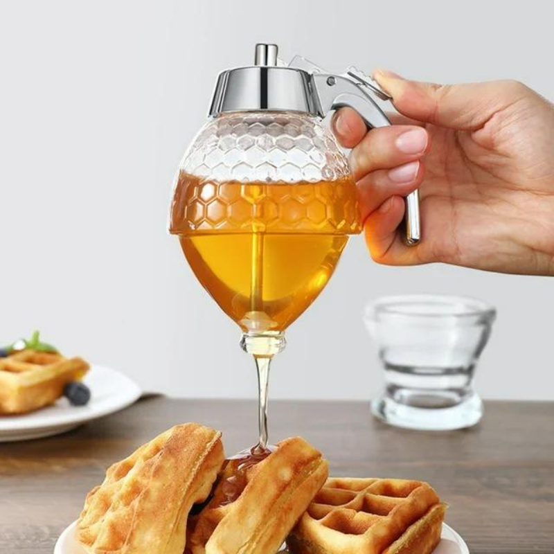 HoneySaver - Distributeur de miel élégant et pratique