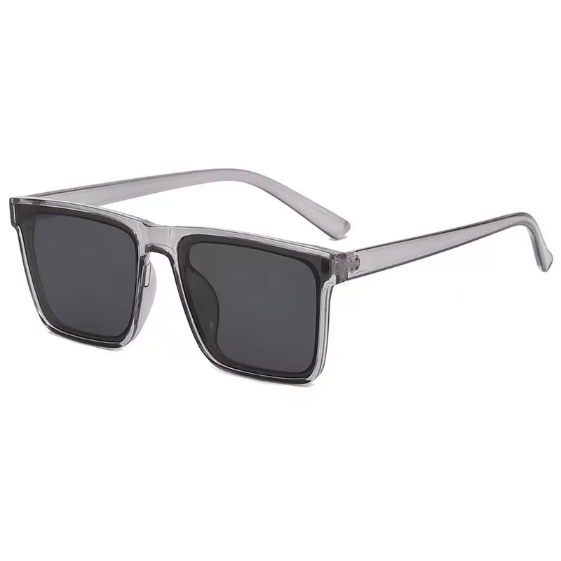 SjoerdVision - Lunettes de Soleil Carrées Vintage