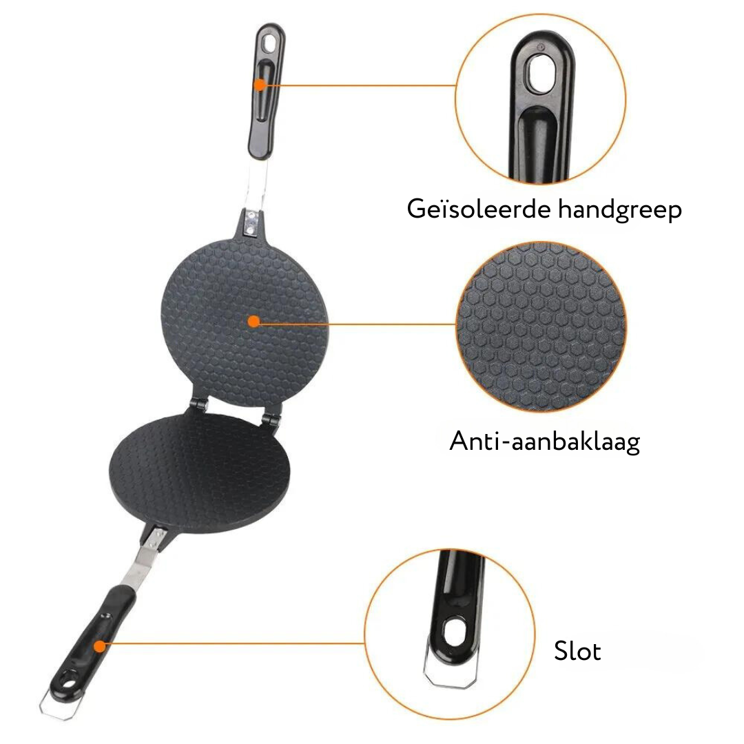 PerfectBake - Gaufrier de Luxe pour des Gaufres Parfaites et Croustillantes